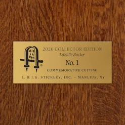 2026 Collector Edition LaSalle Rocker with Plaque