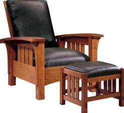 Bow Arm Morris Chair