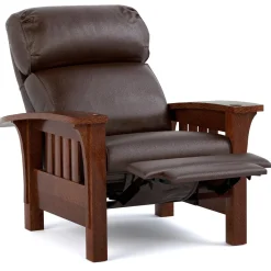 Bustle Back Bow Arm Morris Recliner
