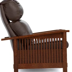 Bustle Back Spindle Morris Recliner