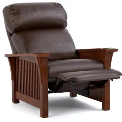 Bustle Back Spindle Morris Recliner