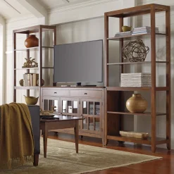 Carlisle TV/Hall Console, Flush Top