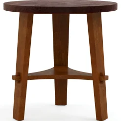 Copper-Top Side Table