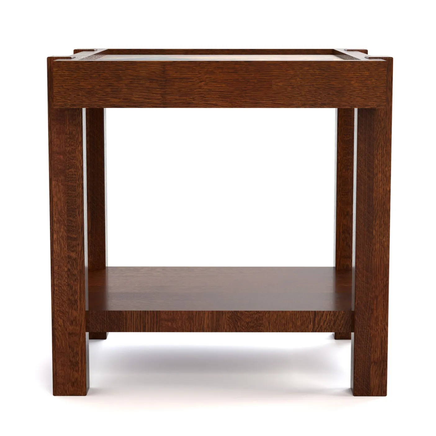 Durant Inset Copper Side Table