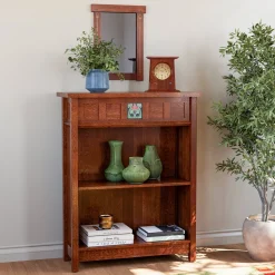 Floral Tile Bookcase