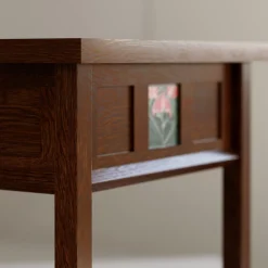 Floral Tile Tray Table