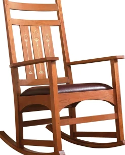 Harvey Ellis Rocker, with Inlay