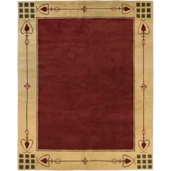Highland Park Rug - Red