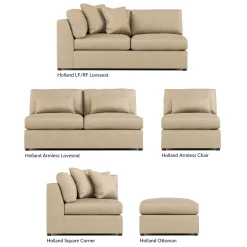 Holland Modular Corner Sectional