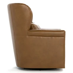 Hudson Valley Swivel Wing Chair