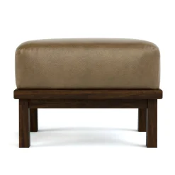 Hudson Valley Wood-Frame Ottoman