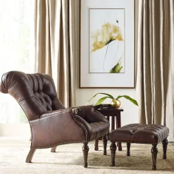 Leopold's Chair & Ottoman Set