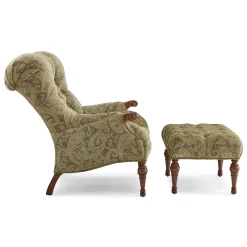 Leopold's Chair & Ottoman Set