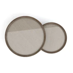 Maidstone 28-inch Round Cocktail Table, Woven Jute