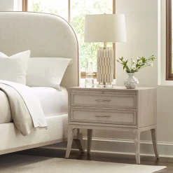 Maidstone Nightstand, Woven Jute