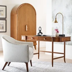 Martine Arced Bar Cabinet