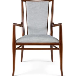 Martine Upholstered Back Arm Chair