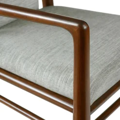 Martine Upholstered Back Arm Chair
