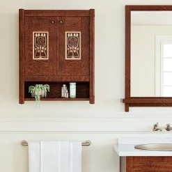 Mission Rose Wall Cabinet
