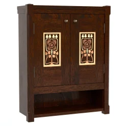 Mission Rose Wall Cabinet