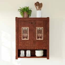 Mission Rose Wall Cabinet