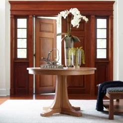 Round Pedestal Dining Table