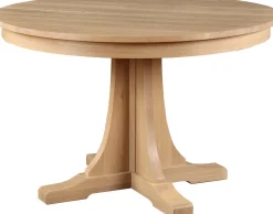 Round Pedestal Dining Table