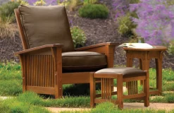 Spindle Morris Chair with Loose Cushion