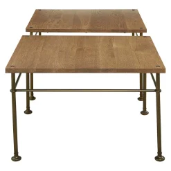 St. Lawrence Metal Bunching Cocktail Table