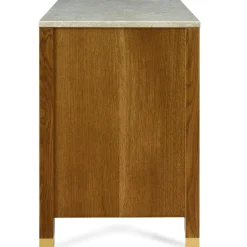 Surrey Hills Two-Door Nightstand, Stone Top