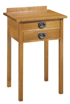 Two-Drawer Tall Nightstand