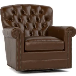Wharton Tufted Swivel Chair
