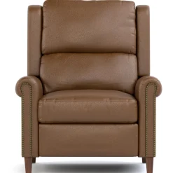 Woodlands Small Roll Arm Manual Recliner with Nails