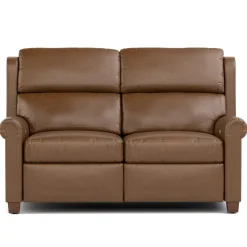 Woodlands Small Roll Arm Motion Loveseat