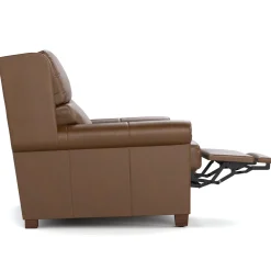 Woodlands Small Roll Arm Motion Loveseat
